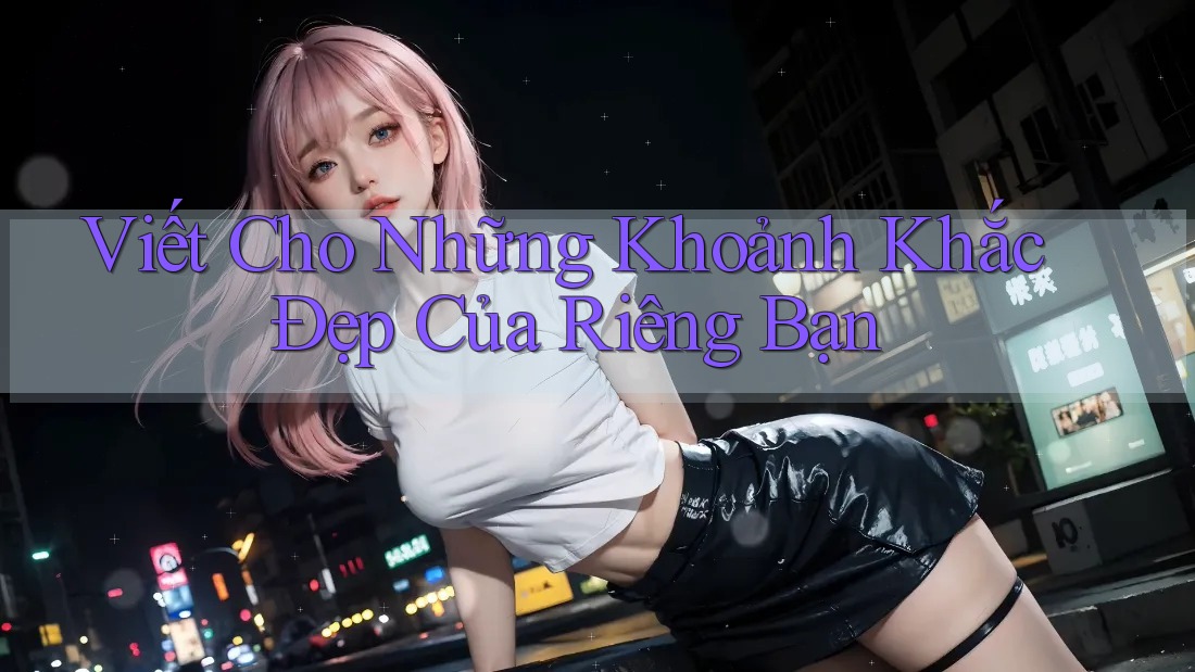 Viết Cho Những Khoảnh Khắc Đẹp Của Riêng Bạn